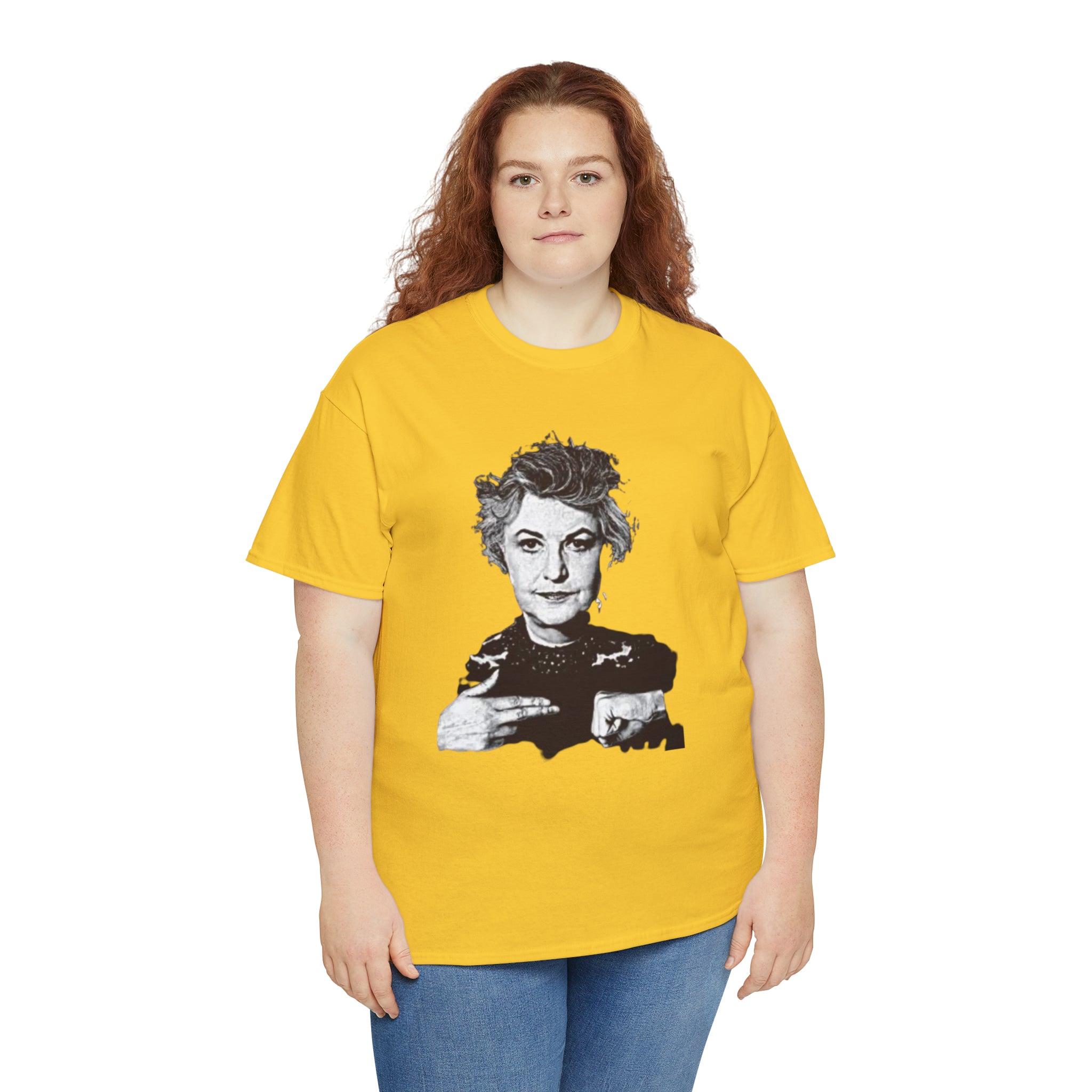The Golden Girls 80's TV Show- Dorothy Unisex Heavy Cotton T-Shirt - Creations by Chris and Carlos